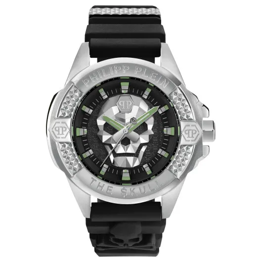 Philipp Plein® Analog 'The $kull' Herren Uhr PWAAA0121