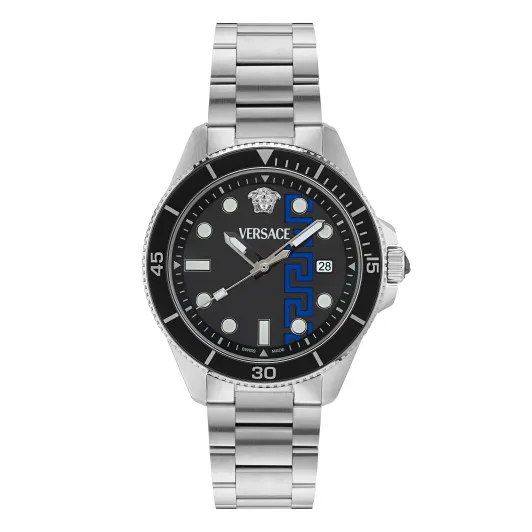 Versace® Analogue &#039;Greca Force&#039; Men&#039;s Watch VE5J00326