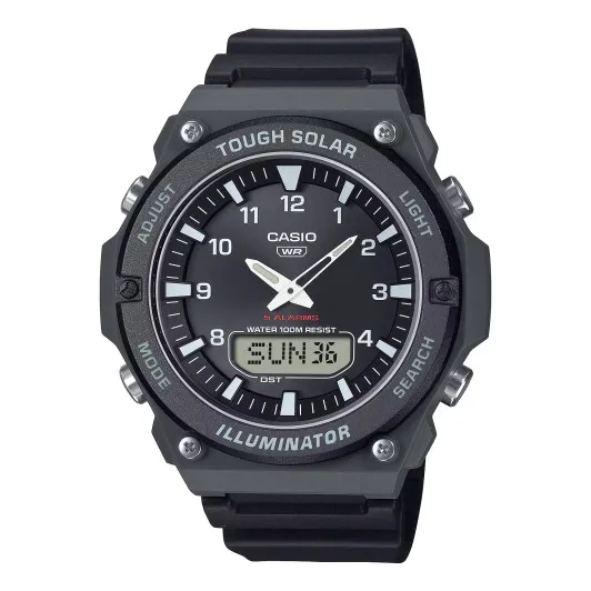 Casio® Analoog En Digitaal &#039;Casio collection&#039; Heren Horloge AQ-S820W-1AVEF