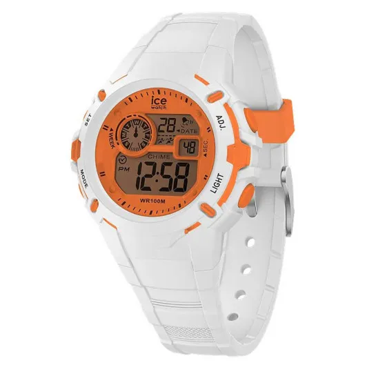 Ice Watch® Digital 'Ice Digit Explorer - White Orange' Women's Watch (Small) 024002