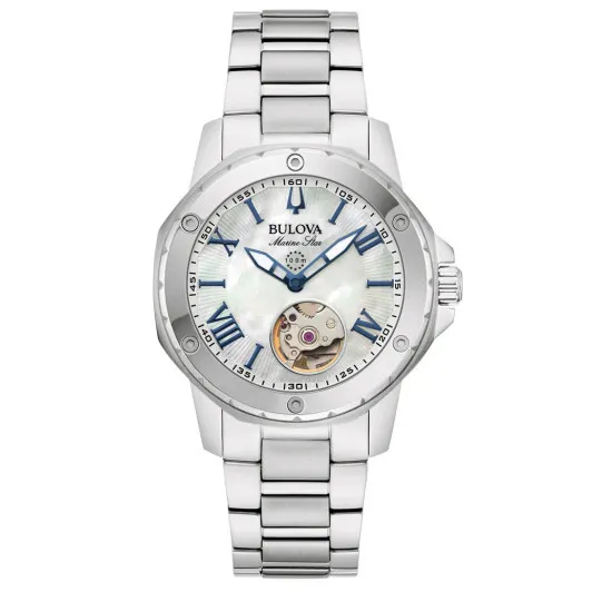 Bulova® Analogue 'Marine Star' Women's Watch 96L326