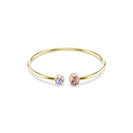 Swarovski® 'Chroma' Dames Verguld Metaal Armband (sieraad) - Goudkleurig 5738475