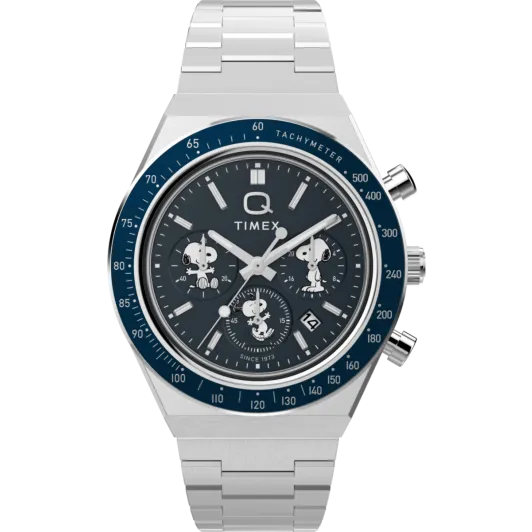 Timex® Chronographe 'Peanuts Q Timex' Hommes Montre TW2Y45300