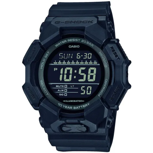 Casio® Digital 'G-shock' Men's Watch GD-010-1A1ER