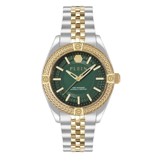 Philipp Plein® Analoog &#039;Plein icon chain&#039; Heren Horloge PWZFA0225