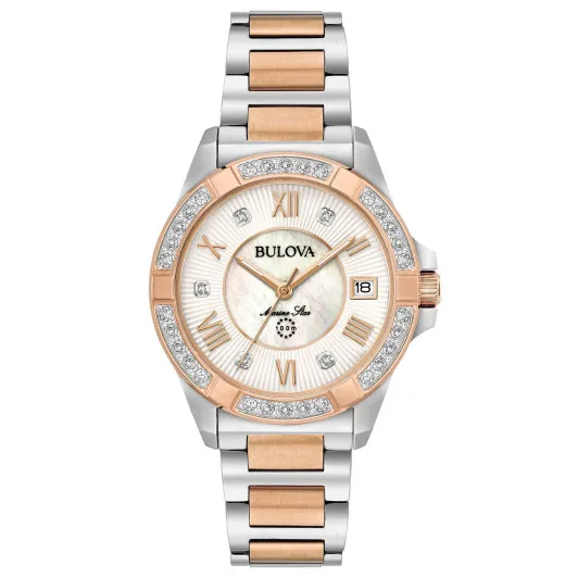 Bulova® Analogue 'Marine Star' Women's Watch 98R234