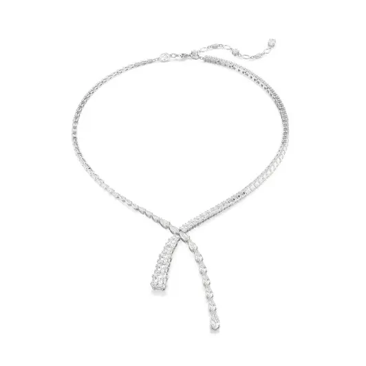 Swarovski® &#039;Matrix&#039; Women&#039;s Base Metal Necklace - Silver 5692533