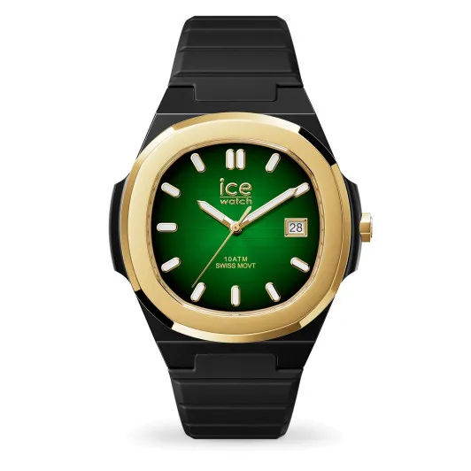 Ice Watch Analogue &#039;Ice Power - Pw7 - Black - Green Radial&#039; Unisex&#039;s Watch 025968