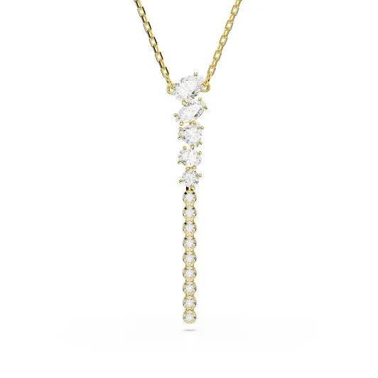 Swarovski 'Mesmera Attract' Women's Gold Plated Metal Necklace - Gold 5747997