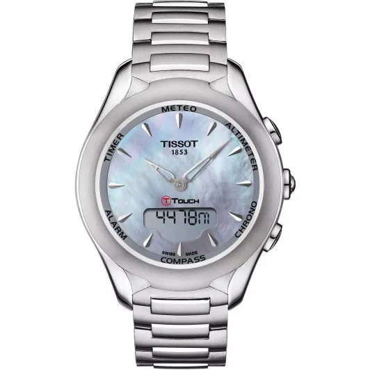 Tissot® Analogue-digital 'T-touch Solar' Women's Watch T0752201110100