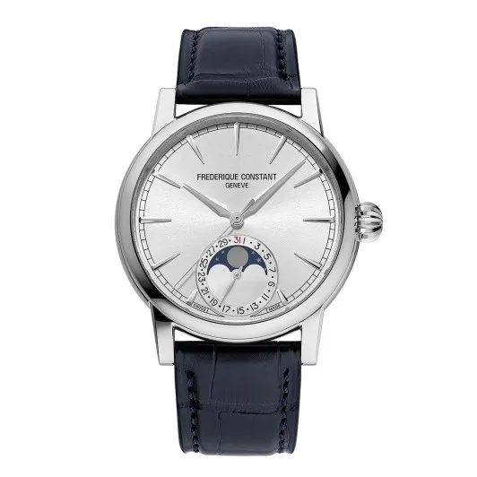 Frederique Constant® Multi Dial 'Classic Moonphase' Men's Watch FC-716S3H6