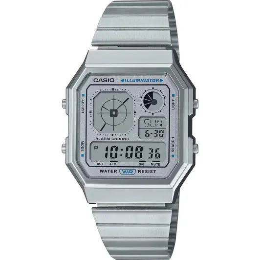 Casio® Digital &#039;Casio Collection Vintage&#039; Unisex Uhr A130WE-7AEF