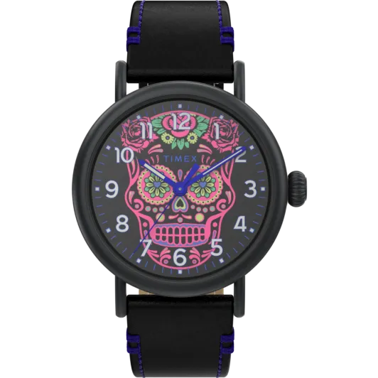 Timex® Analogue 'Waterbury Standard Dia De Los Muertos' Men's Watch TW2V67600