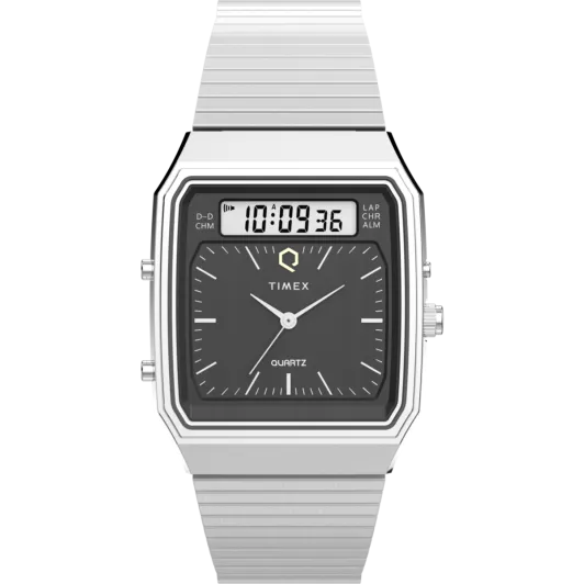 Timex® Analogue-digital 'Q Timex Reissue' Men's Watch TW2Y05900