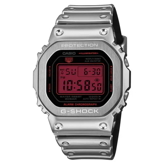 Casio Digitaal &#039;G-shock fine metallic&#039; Heren Horloge GM-5600YRA-8ER