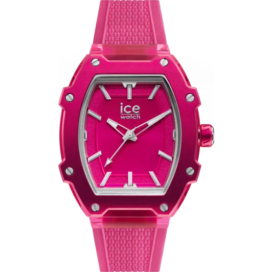 Ice Watch® Analogue 'Ice Boliday - Flashy Pink' Women's Watch (Small) 023323