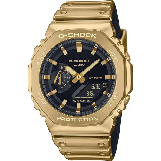 Casio® Analogue-digital 'G-shock G-steel' Men's Watch GM-2100YMG-9AER