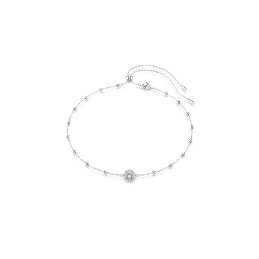 Swarovski® 'Una Angelic' Femmes Métall Collier - Argent 5733116