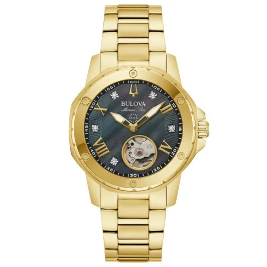 Bulova® Analogue 'Marine Star' Women's Watch 97P171