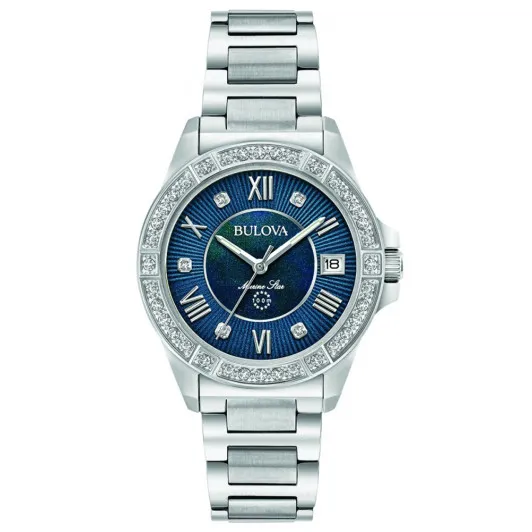 Bulova® Analog 'Marine Star' Damen Uhr 96R215