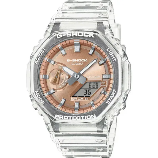 Casio® Analoog En Digitaal 'G-shock' Heren Horloge GA-2100BM-7A5ER