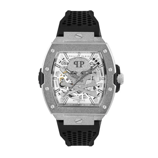 Philipp Plein® Analogue &#039;The $keleton Frosted&#039; Men&#039;s Watch PWJFA0925