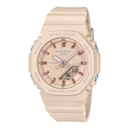 Casio® Analoog En Digitaal 'G-shock' Dames Horloge GMA-P2100M-4AER