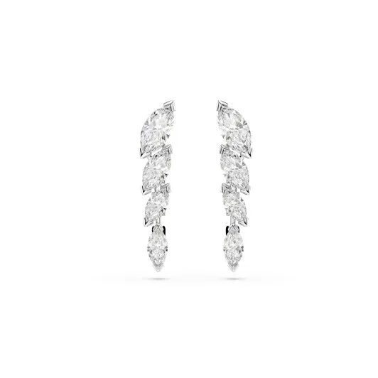 Swarovski 'Mesmera Glam' Women's Base Metal Drop Earrings - Silver 5748007