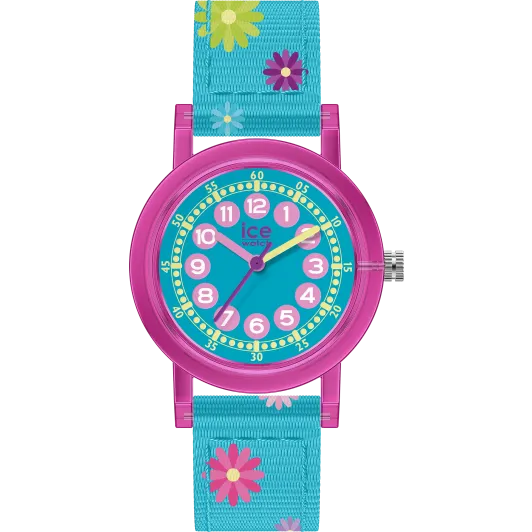 Ice Watch® Analog 'Ice Learning - Pink Flowers' Kind Uhr (Small) 023300