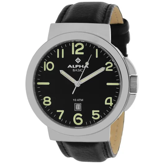Alpha Saphir® Analog Herren Uhr 123A