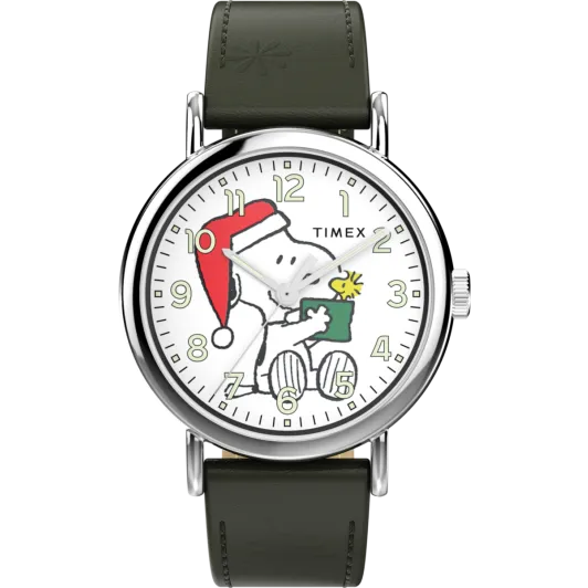 Timex® Analogue 'Peanuts Weekender Main Line' Men's Watch TW2Y12400