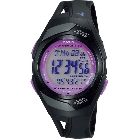 Casio® Digital 'Casio Collection' Women's Watch STR-300-1CEG