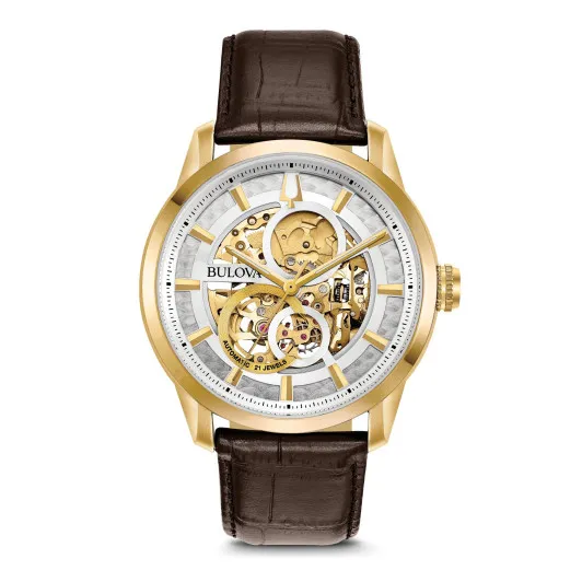 Bulova® Analog 'Automatic / Wilton' Herren Uhr 97A138