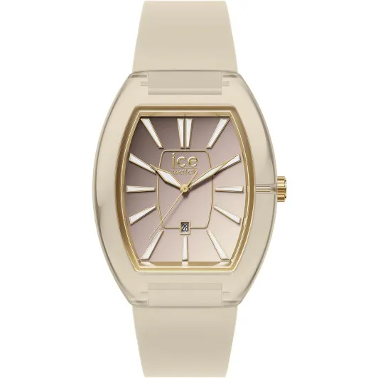 Ice Watch® Analogique 'Ice Boliday - Dome - Almond Skin Sunset' Femmes Montre (Petite) 024039