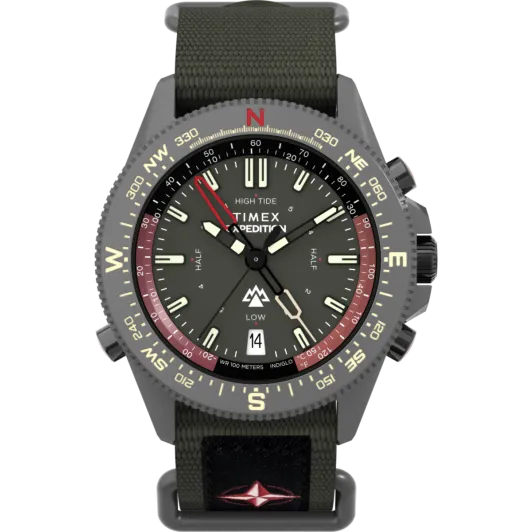 Timex® Analogue 'Expedition North Tide/temp/compass' Men's Watch TW2W91100