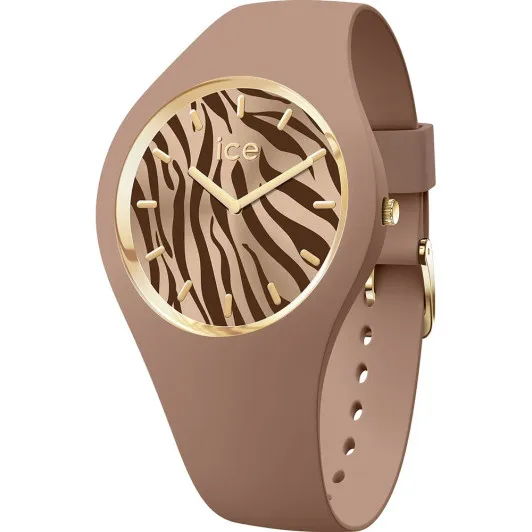 Ice Watch Analogue &#039;Ice Wild - Mocha - Zebra&#039; Women&#039;s Watch 025893