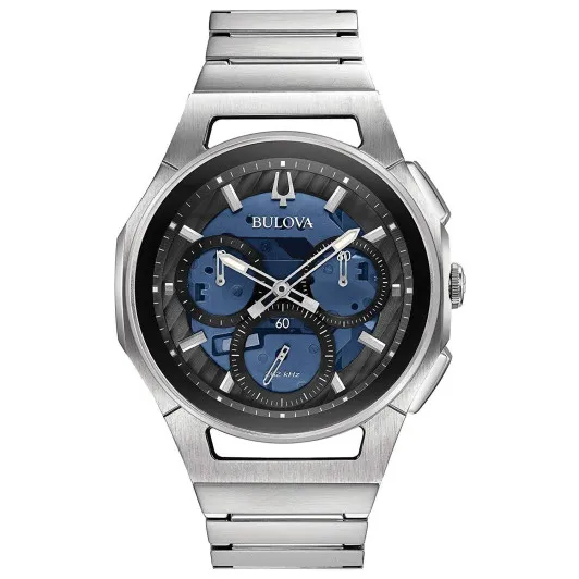 Bulova® Chronograph 'Curv' Herren Uhr 96A205