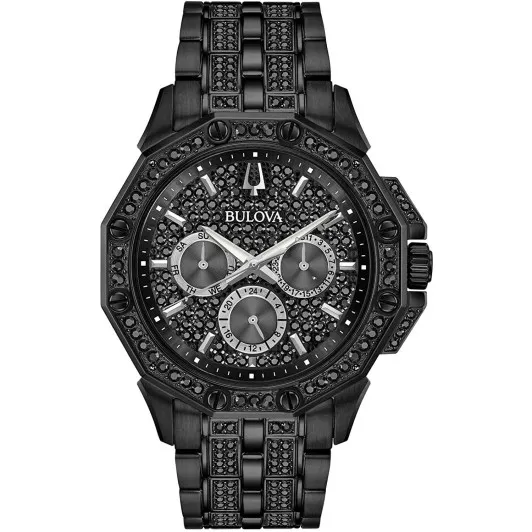 Bulova® Multi Zifferblatt 'Crystal Octava' Herren Uhr 98C134
