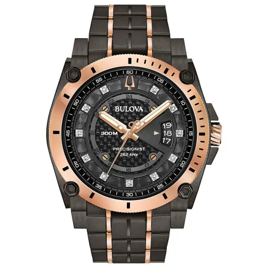 Bulova® Analog 'Precisionist' Herren Uhr 98D149