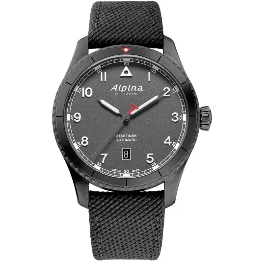 Alpina® Analogue 'Startimer Pilot' Men's Watch AL-525G4TS26