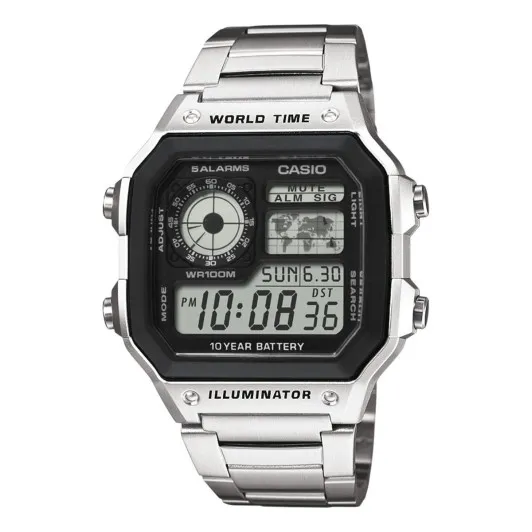 Casio® Digital 'Collection' Men's Watch AE-1200WHD-1AVEF