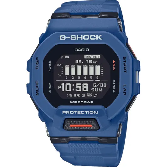 Casio® Digital 'G-shock' Men's Watch GBD-200-2ER