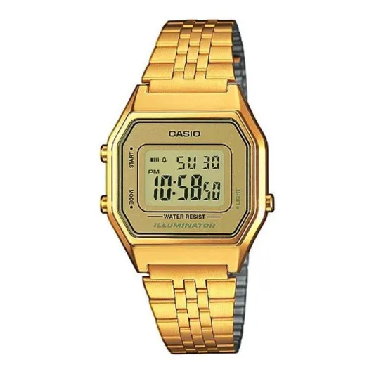 Casio® Digitaal 'Casio retro' Dames Horloge LA680WEGA-9ER