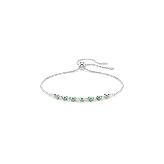 Swarovski 'Matrix Tennis' Women's Base Metal Bracelet - Silver 5758987