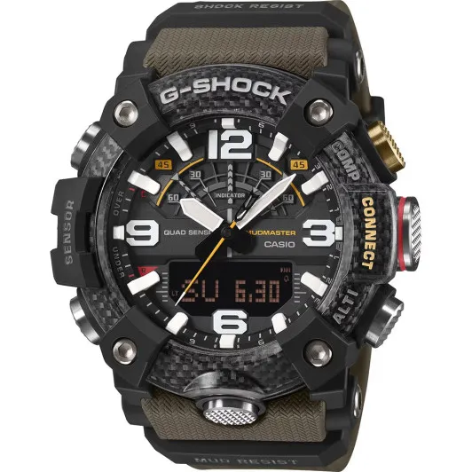 Casio Analogue-digital 'G-shock Master Of G Mudmaster' Men's Watch GG-B100X-1A3ER