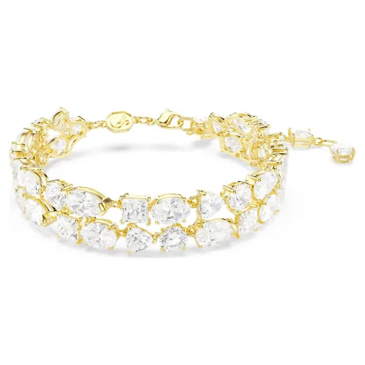 Swarovski® 'Mesmera' Damen Verchromtem Metall Armbänd - Gold 5743827
