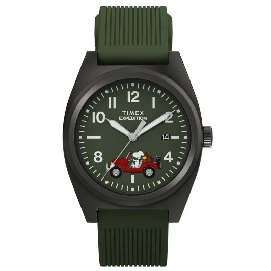 Timex® Analoog &#039;Peanuts expedition field&#039; Heren Horloge TW2Y52500