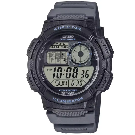 Casio® Digital 'Casio Collection' Men's Watch AE-1000W-8AVEF
