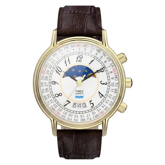 Timex Analog &#039;Moon Phase&#039; Herren Uhr TW2Y99000
