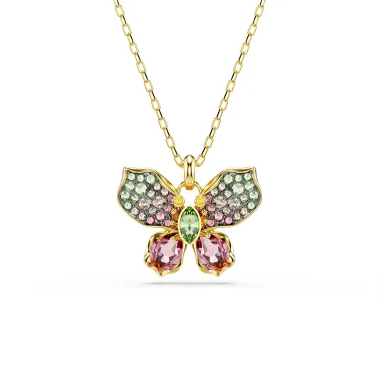 Swarovski® 'Idyllia F Florere' Women's Gold Plated Metal Necklace - Gold 5709950